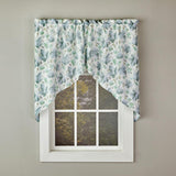 SKL Home By Saturday Knight Ltd Falling Leaves Swag Valance - 57X36", Blue