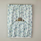 SKL Home By Saturday Knight Ltd Falling Leaves Swag Valance - 57X36", Blue