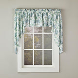 SKL Home By Saturday Knight Ltd Falling Leaves Swag Valance - 57X36", Blue