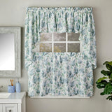 SKL Home By Saturday Knight Ltd Falling Leaves Tier Curtain Pair - Blue
