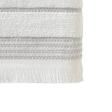 SKL Home By Saturday Knight Ltd Casual Monogram Bath Towel Q - 28X54", White