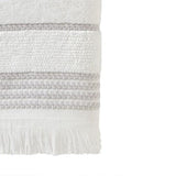 SKL Home By Saturday Knight Ltd Casual Monogram Bath Towel Y - 28" X 54", White