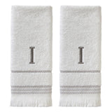 SKL Home By Saturday Knight Ltd Casual Monogram Hand Towel Set I - 2-Count - 16X26