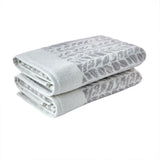 SKL Home Distressed Leaves Bath Towel - 28x54"