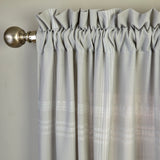 SKL Home By Saturday Knight Ltd Home Adelyn Window Curtain Panel Pair - 2-Pack - Gray