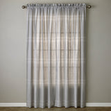SKL Home By Saturday Knight Ltd Home Adelyn Window Curtain Panel Pair - 2-Pack - Gray
