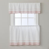 SKL Home By Saturday Knight Ltd Carrick Stripe Tier Pair - 2-Pack - Pink