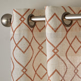 SKL Home By Saturday Knight Ltd Chainlink Window Curtain Panel - Spice