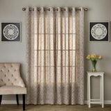 SKL Home By Saturday Knight Ltd Chainlink Window Curtain Panel - Linen