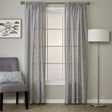 SKL Home By Saturday Knight Ltd Cheetah Spot Window Curtain Panel - Silver