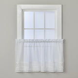 SKL Home By Saturday Knight Ltd Daisy Lace Tier Pair - White