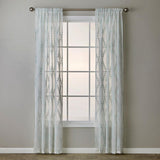 SKL Home By Saturday Knight Ltd Diamond Vine Window Curtain Panel - White