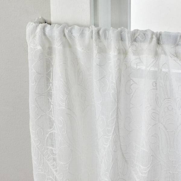 SKL Home By Saturday Knight Ltd Isabella Lace Curtain Tier Pair - 2-Pack - 56X36