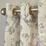 SKL Home By Saturday Knight Ltd Jackie Window Curtain Panel - Gray