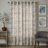 SKL Home By Saturday Knight Ltd Jackie Window Curtain Panel - Gray
