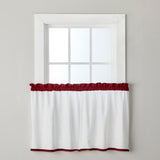 SKL Home By Saturday Knight Ltd Marrisa Tier Pair - 56X36", Berry