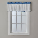 SKL Home By Saturday Knight Ltd Marrisa Valance - 48X13", Blue