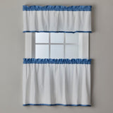 SKL Home By Saturday Knight Ltd Marrisa Valance - 48X13", Blue