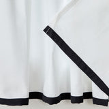 SKL Home By Saturday Knight Ltd Marrisa Curtain Tier Pair - 2-Pack - 56X24", Black
