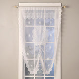 SKL Home By Saturday Knight Ltd Jacquelyn Lace Window Shade - White