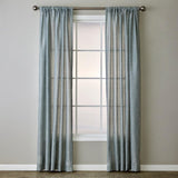 SKL Home By Saturday Knight Ltd Leaf Damask Window Curtain Panel - Blue