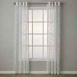 SKL Home By Saturday Knight Ltd Miranda Window Curtain Panel - White