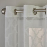 SKL Home By Saturday Knight Ltd Miranda Window Curtain Panel - White