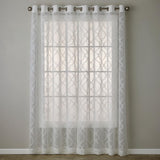 SKL Home By Saturday Knight Ltd Miranda Window Curtain Panel - White