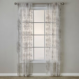 SKL Home By Saturday Knight Ltd Shadow Trees Window Curtain Panel - Taupe