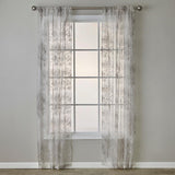SKL Home By Saturday Knight Ltd Shadow Trees Window Curtain Panel - Taupe