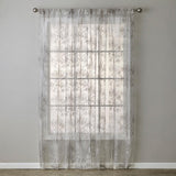SKL Home By Saturday Knight Ltd Shadow Trees Window Curtain Panel - Taupe