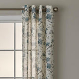 SKL Home By Saturday Knight Ltd Shelby Floral Window Curtain Panel - Teal