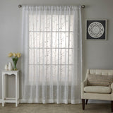 SKL Home By Saturday Knight Ltd Whispering Winds Window Curtain Panel - White