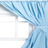 Carnation Home Fashions Vinyl Window Curtain - 45x36"