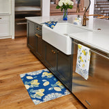 SKL Home By Saturday Knight Ltd Lemon Medallion Kitchen Rug - 20X30", Yellow
