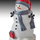 SKL Home By Saturday Knight Ltd Whistler Snowman Soap/Lotion Dispenser - 8.21X3.46X4.15", Dove Gray