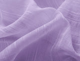 Olivia Gray Erica Doily Stripe Grommet Panel Pair - 54x90", Lilac