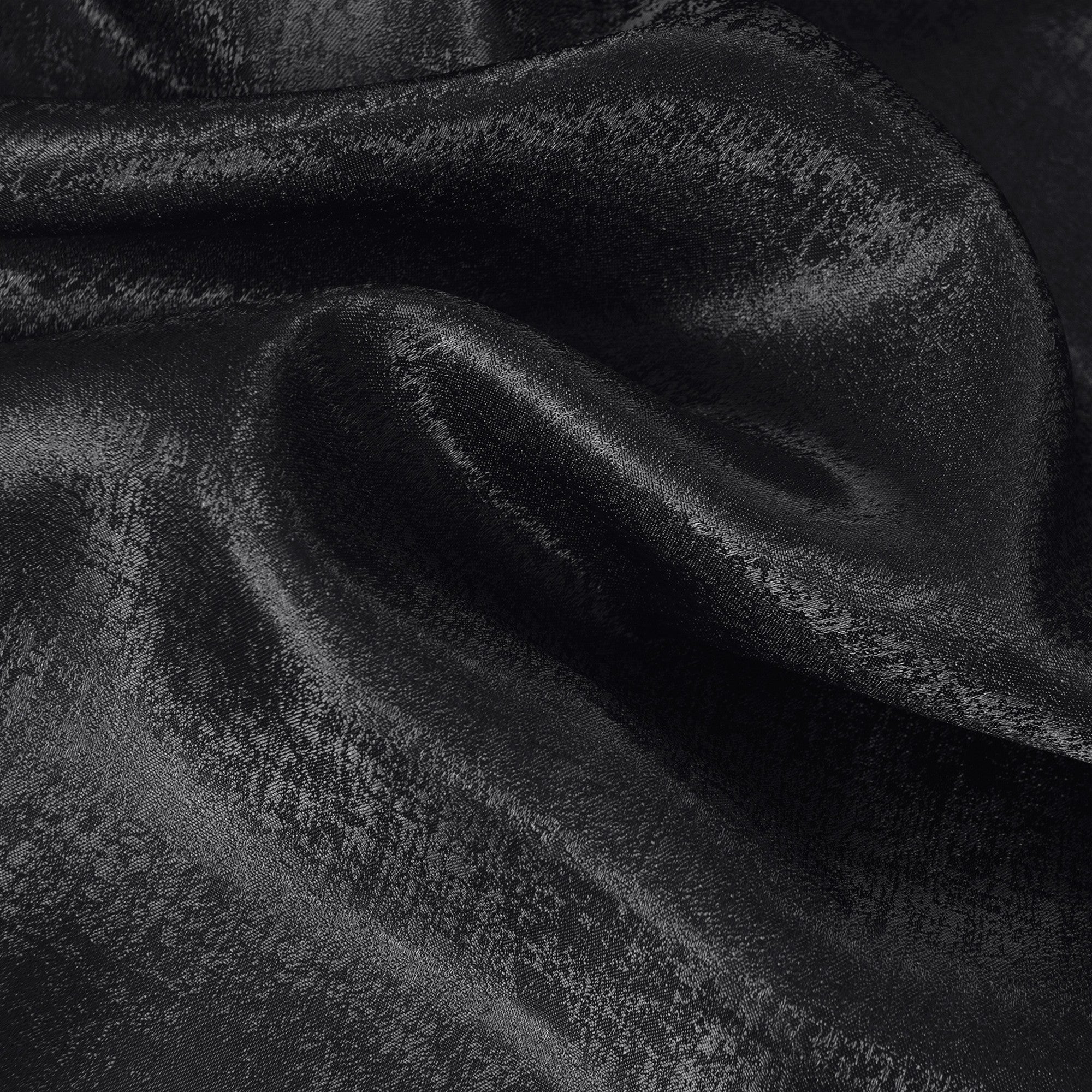 Olivia Gray Roxy Two Tone Jacquard Grommet Single Panel - Black