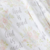 Plazatex Blessed Micro plush Decorative All Season Multi Color 50" X 70" Throw Blanket