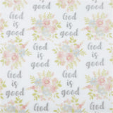 Plazatex Blessed Micro plush Decorative All Season Multi Color 50" X 70" Throw Blanket
