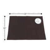 Carnation Home Fashions Medium-Sized, Memory Foam Bath Mat - 16x24"