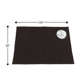 Carnation Home Fashions Medium-Sized, Memory Foam Bath Mat - 16x24"
