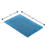 Knightsbridge Bella Napoli 220 GSF Reversible Bath Rug 24 x 40