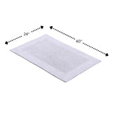 Knightsbridge Bella Napoli 220 GSF Reversible Bath Rug 24 x 40
