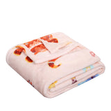 Plazatex Holiday Boho Elephant Design Micro Plush Throw Blanket - 50x60" Multicolor