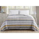 Plazatex Brea Printed Luxurious Ultra Soft Lightweight Bed Blanket Multicolor