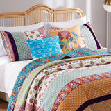 Greenland Home Thalia Decorative Pillow 2-Piece - 18"x18" and 14"x20", Multi