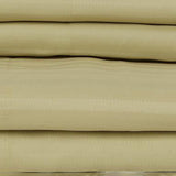 Castle Hill London 600 Thread Count Sateen Stripe Sheet Set - Celery