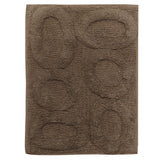 Super Soft Cotton Non-Skid Back Bath Rug 21" x 34" Stone by Castle Hill London