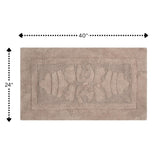 Knightsbridge Cipher 220 GSF Non Skid Back Bath Rug